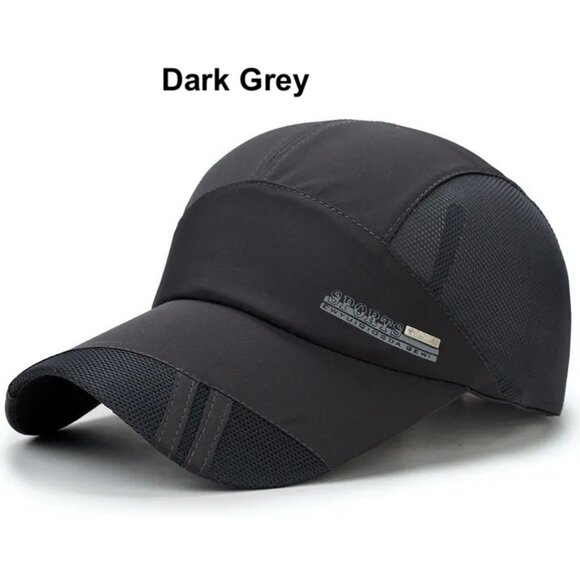 Unisex Quick-Drying Men Summer Sunshade  Breathable Outdoor  Baseball Hat Cap - Picture 3 of 7